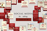 ROOFING BUSINESS SOCIAL MEDIA POSTS, a Social Media Template by Daring Digies (Thumbnail 2 of 8)