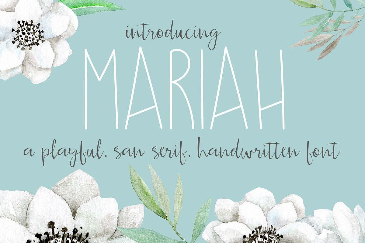 Mariah font