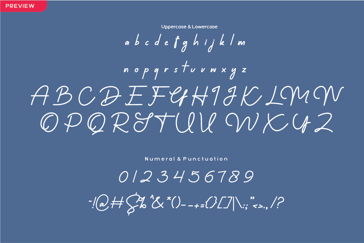 Megalithic Handwritten, a Script Font by JNJ Studio (Photo 7 of 8)