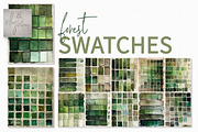 Forest Swatches, a Decorative Illustration by rileyBgraphics (Thumbnail 1 of 6)