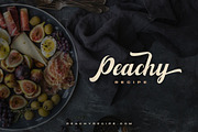 Retro Logo Font, a Script Font by Graphue (Thumbnail 7 of 10)