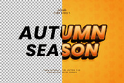 Text Effect Autumn Season, a Brushes & More by Navy Graphic (Thumbnail 2 of 2)