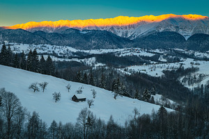 Beautiful winter snowy landscape, a Nature Photo by Alpine Dreams