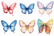 Glitter Butterfly Sublimation Clipar, an Illustration by Watercolor design (Thumbnail 3 of 13)