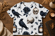 Dark Gothic Halloween Clipart, a Seasonal Illustration by Daily.Designs (Thumbnail 7 of 7)