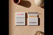 Matches Design Collection Mockups, a Mockup by Luuqas Design (Thumbnail 1 of 3)