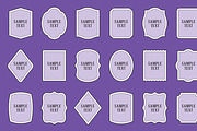 Labels: 18 shapes, different colors, an Object Graphic by moibalkon (Thumbnail 18 of 19)