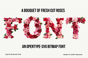Roses, a Symbol Font by Loudoun Design Co. (Thumbnail 1 of 6)