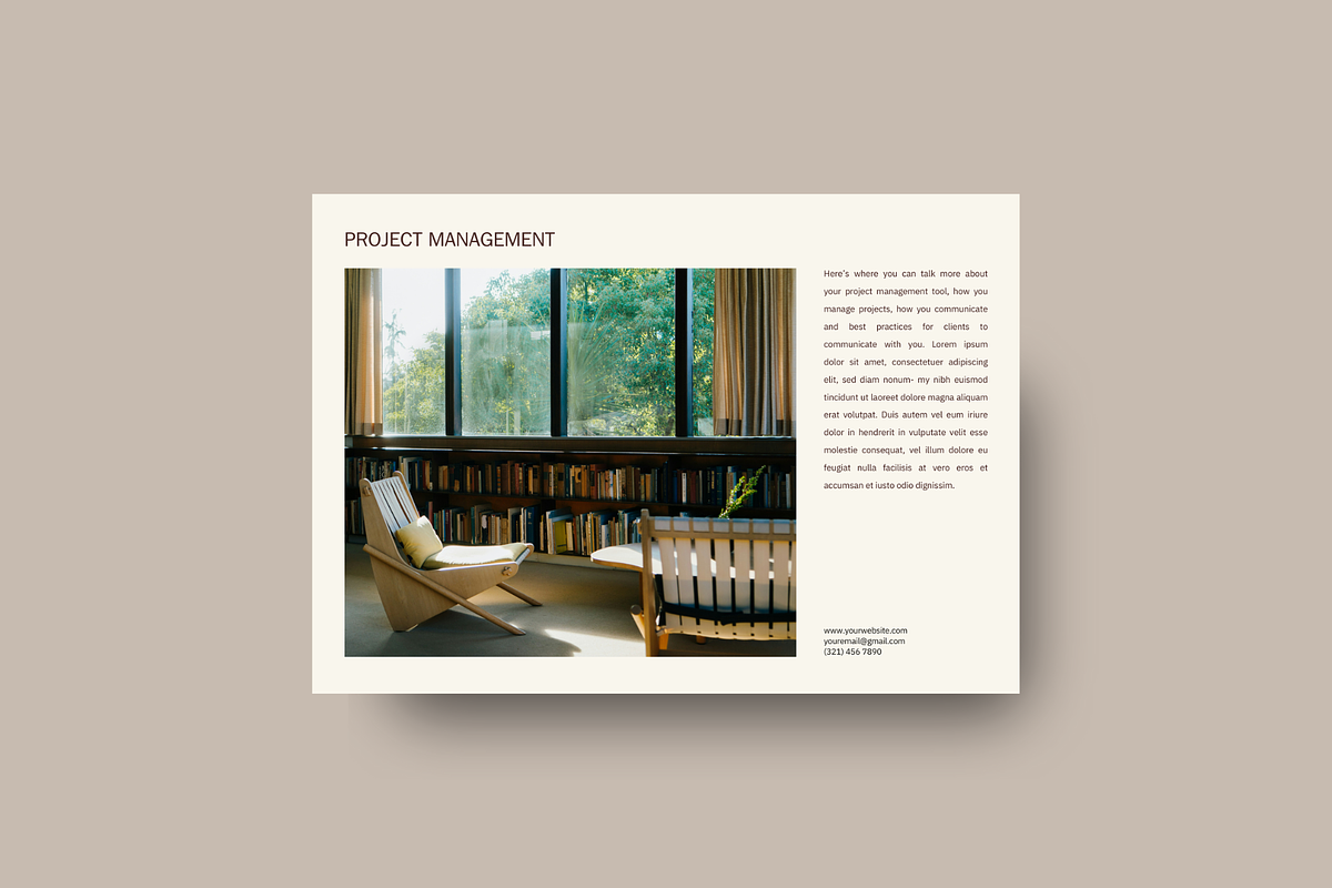 Modern Project Proposal Template, a Presentation Template by Brand & Bloom (Photo 12 of 15)