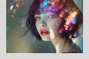 Glitter Rainbow Glow Effect Overlays, a Brushes & More by PhotoSpirit (Thumbnail 8 of 9)