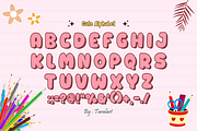 Small Bubble - Retro Groovy Font, a Sans Serif Font by KiddoGlyphs Studio (Thumbnail 4 of 5)