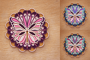 Butterfly 3D Mandala - Cut files, an Object Graphic by Arshad Ali (Thumbnail 8 of 8)