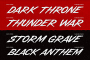 Death Strike – Aggressive Brush Font, a Blackletter Font by Blankids Studio (Thumbnail 3 of 10)