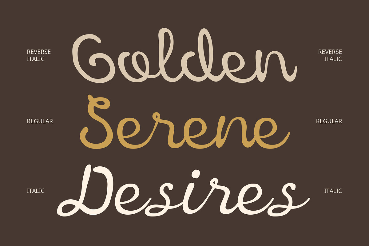 CS Admire – Script Font, a Script Font by Craft Supply Co. (Photo 3 of 8)