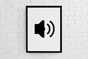 Sound Silhouette SVG, a Technology Illustration by newminddesign (Thumbnail 2 of 3)
