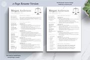 Legal Resume | Lawyer, Law Clerk CV, a Resume Template by The Art of Resume (Thumbnail 4 of 8)