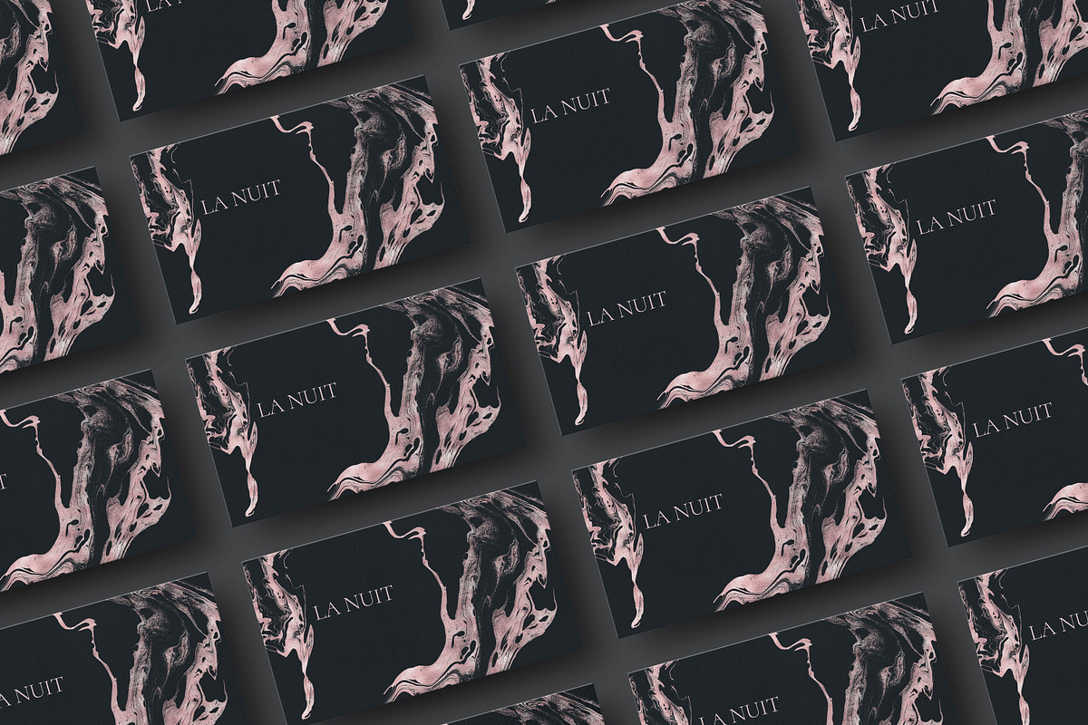 La Nuit Rose Gold Textures, a Texture Graphic by Vintage Digital Textures (Photo 3 of 12)