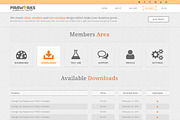 OrangeCity Responsive Template, a Bootstrap Template by FWPolice (Thumbnail 4 of 5)