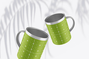 Metallic Mug Mockup