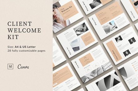 Client Welcome Kit Template, a Magazine Template by TemplatesForest