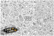 Vegan Food Objects & Elements Set, an Object Graphic by BALABOLKA (Thumbnail 3 of 4)