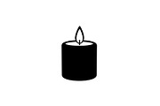 Candle Silhouette Vector Bundle, an Illustration by jahid234 (Thumbnail 18 of 51)