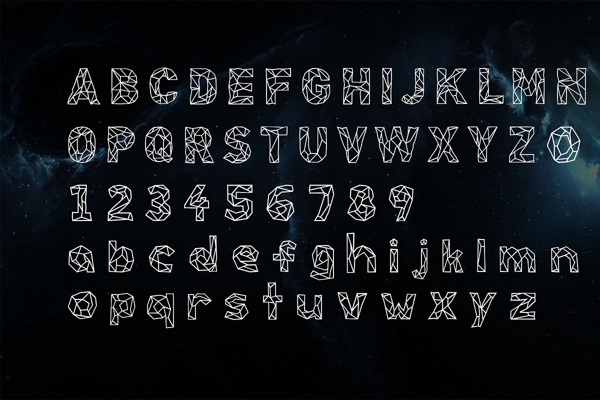 Polytech MODERN Font preview 2