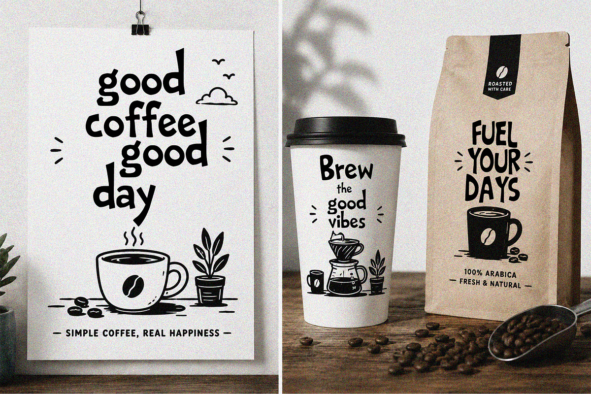 Rough Valley, a Sans Serif Font by cocodesign (Photo 2 of 7)