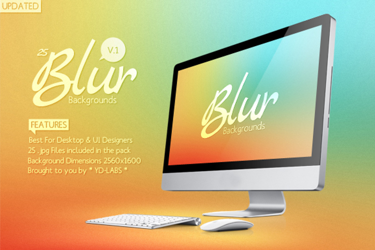 25 Blur Backgrounds Pack 1