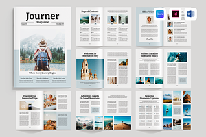 Magazine | Canva, MS Word, InDesign