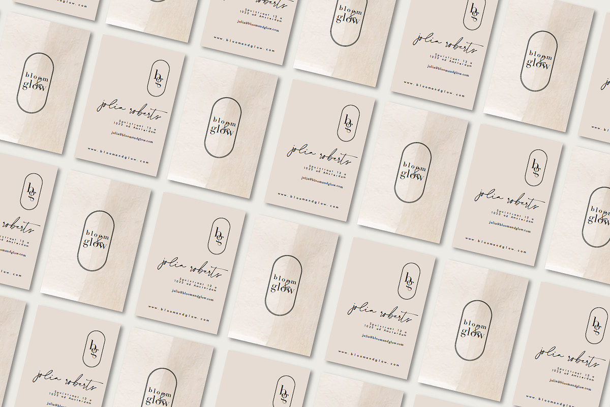 Minimalist Business Cards AI EPS PSD, a Templates & Theme by Bonnie Duijs (Photo 7 of 8)