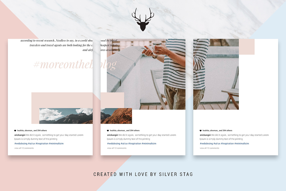 #InstaGrid 1.0 Canva Puzzle Template, a Social Media Template by SilverStag Type Foundry (Photo 10 of 14)