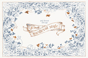The romantic Middle Ages clipart set, a Decorative Illustration by Pamyatka Shop (Thumbnail 7 of 16)