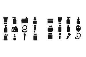 Collection of various skincare and, an Object Illustration by ZinetroN