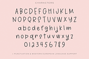 Dillydally Handwritten Sans, a Handwritten Font by Beck McCormick (Thumbnail 10 of 10)