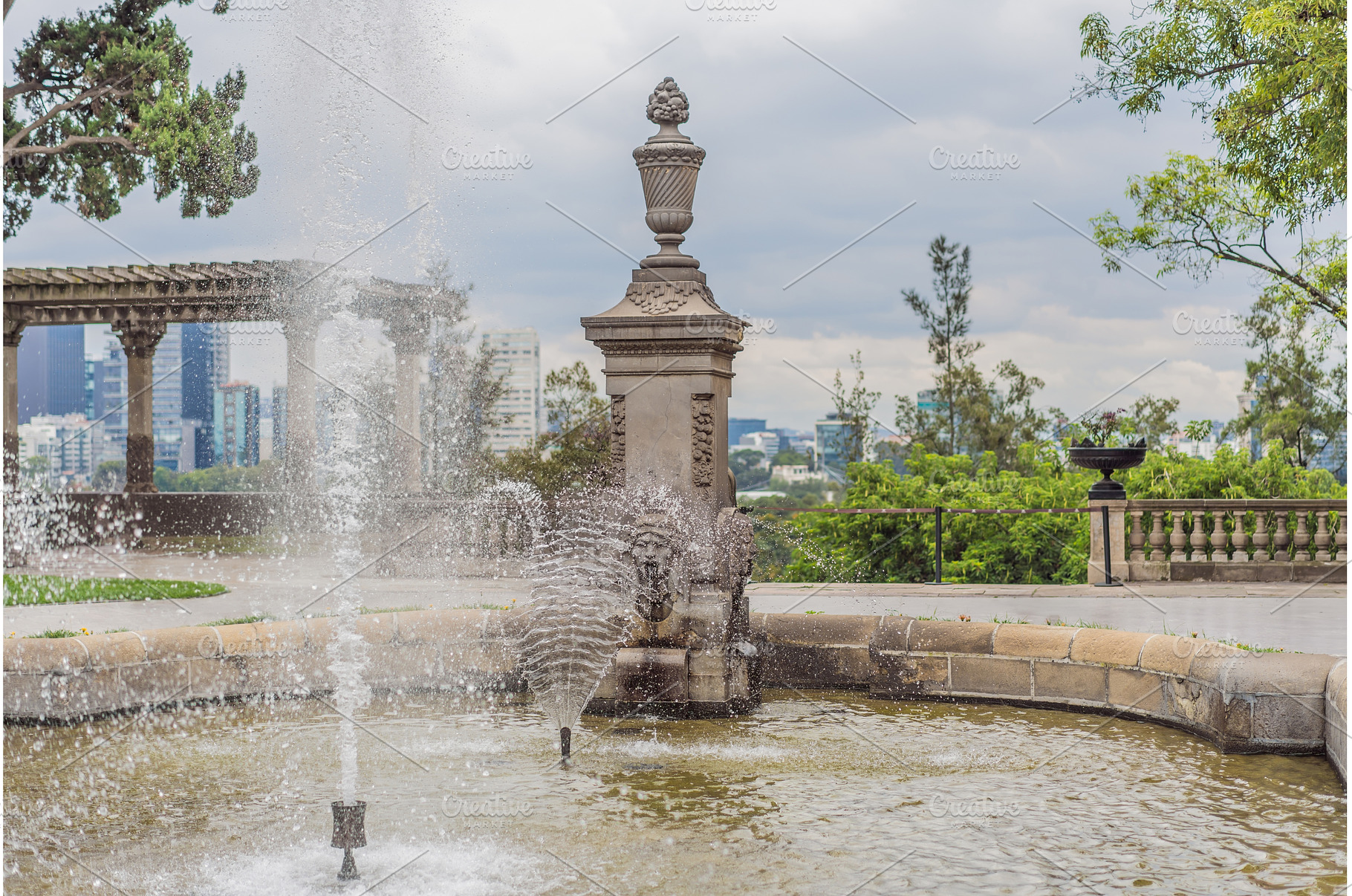 Chapultepec Castle in Mexico City, a, an Architecture Photo by Elizaveta Galitskaya