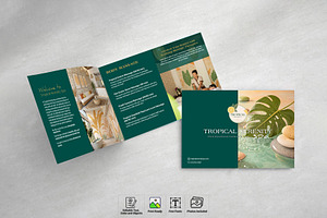 Modern Spa Brochure Template