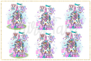 Fairy Tale Hand Drawn Clipart