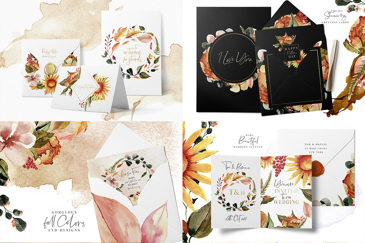 Watercolor Bundle - Designer Deal, an Illustration by Creativeqube Design (Photo 8 of 72)