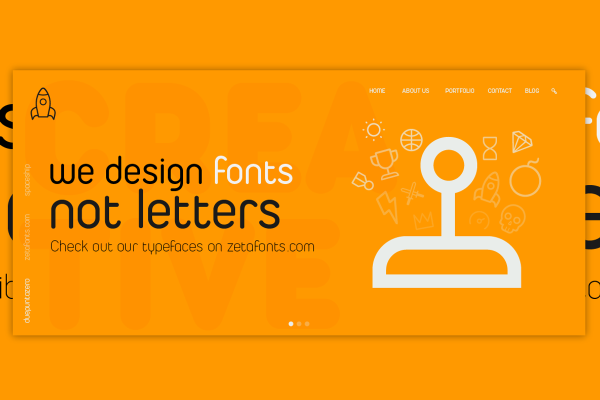 Duepuntozero Pro - 27 fonts, a Sans Serif Font by Zetafonts (Photo 10 of 12)