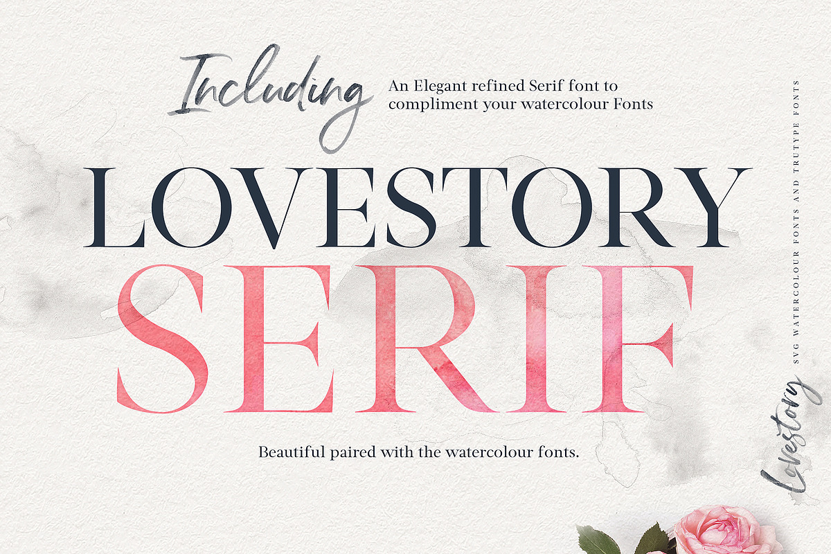 The Lovestory Font Collection preview 5