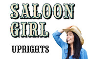 Saloon Girl, a Font by FontMesa (Thumbnail 1 of 6)