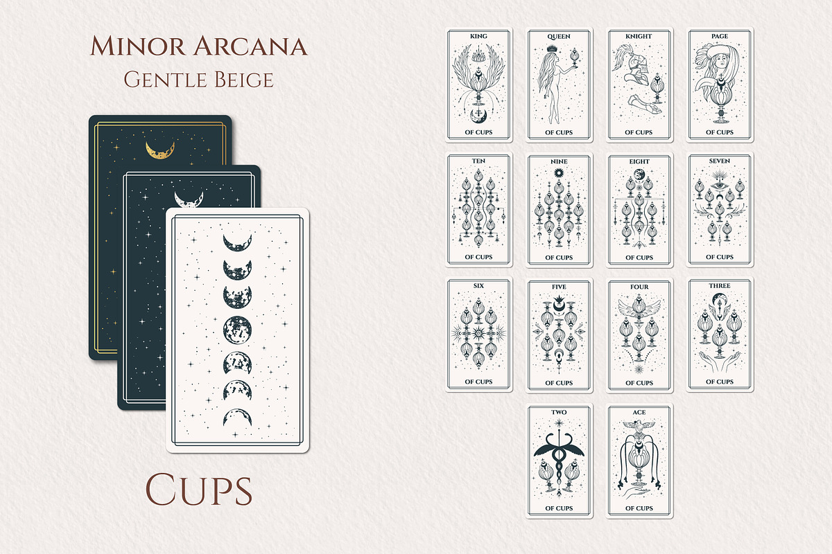 Celestial Tarot - Minor&Major Arcana, an Illustration by KirillsWorkshop (Photo 7 of 22)
