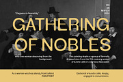 Benetti Grotesk Blur, a Sans Serif Font by Craft Supply Co. (Thumbnail 3 of 8)