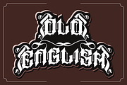 Jewal Glasmor - Tattoo Font, a Blackletter Font by QR Design Studio (Thumbnail 3 of 14)