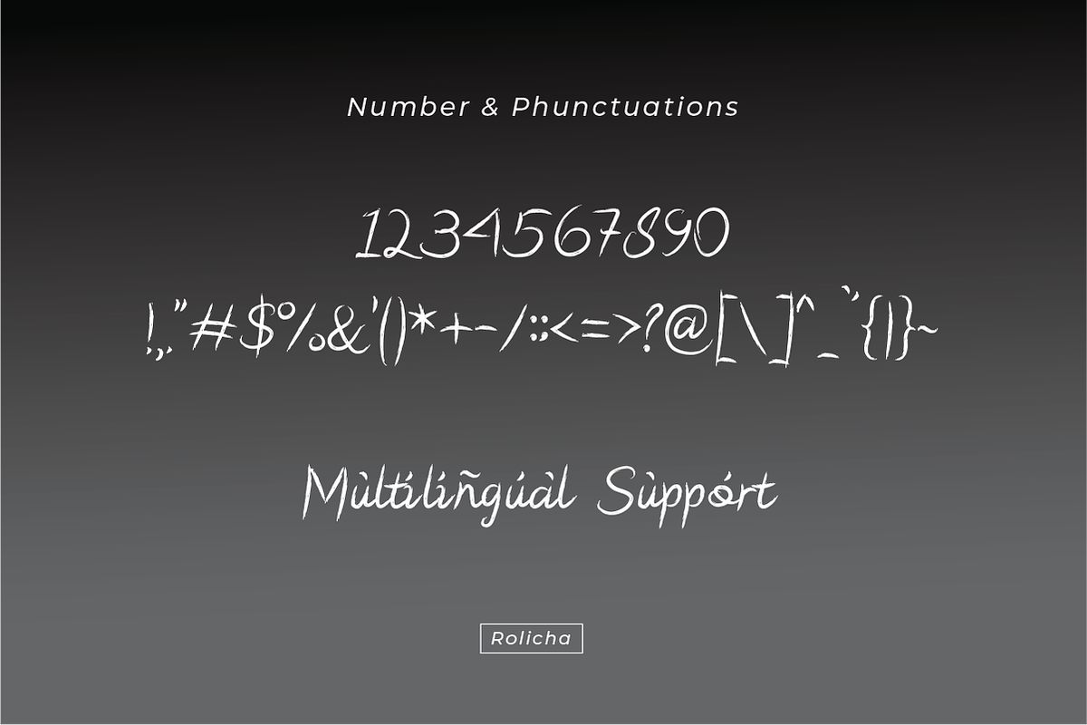 Rolicha, a Handwritten Font by Zafiratype (Photo 12 of 12)