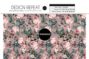 Vintage Roses - Seamless Patterns, a Pattern Graphic by texvogue (Thumbnail 2 of 11)