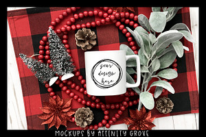 Holiday Mockup Coffee Mug