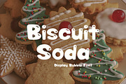 Bubble Display Font - Biscuit Soda, a Sans Serif Font by ZoloDesignHub (Thumbnail 1 of 8)