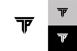Logo Letter TP Minimalist Simple, a Branding & Logo Template by zaqilogo